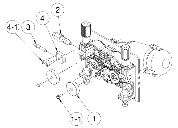 AF-4012-C組裝部品部分(L11236C00)分解圖 AF-4012-C組裝部品部分(L11236C00)分解圖